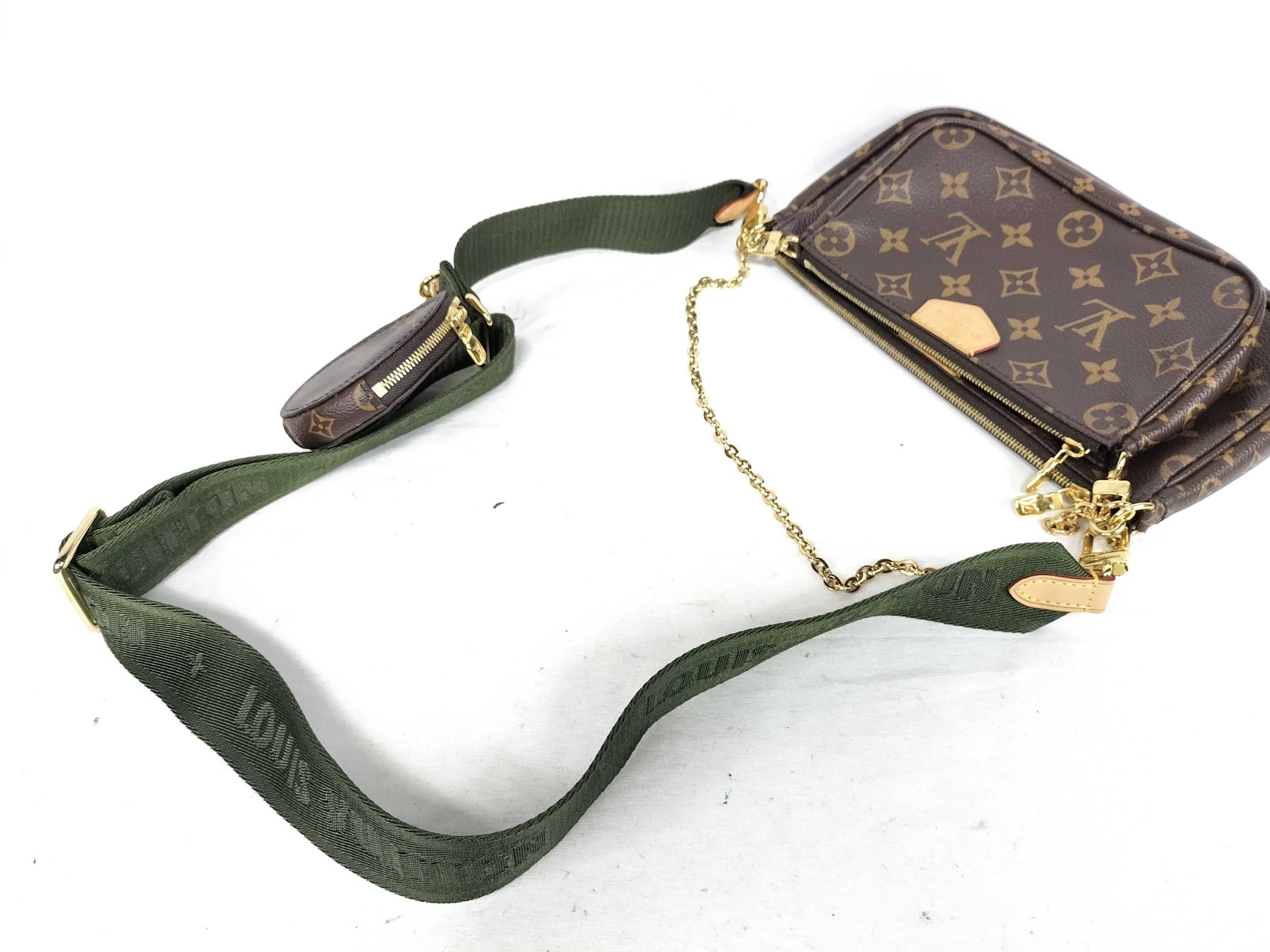 LOUIS VUITTON RFID Verified, Serial Unverifiable, Monogram M44813 Multipochette Accessoires Shoulder Bag