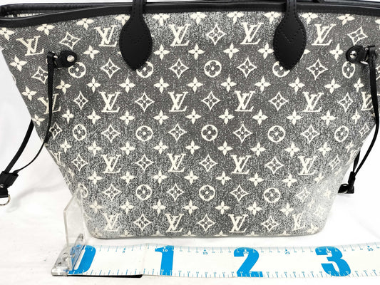 LOUIS VUITTON RFID Unverifiable Serial Number Unverifiable M21465 Jacquard Neverfull MM Tote Bag