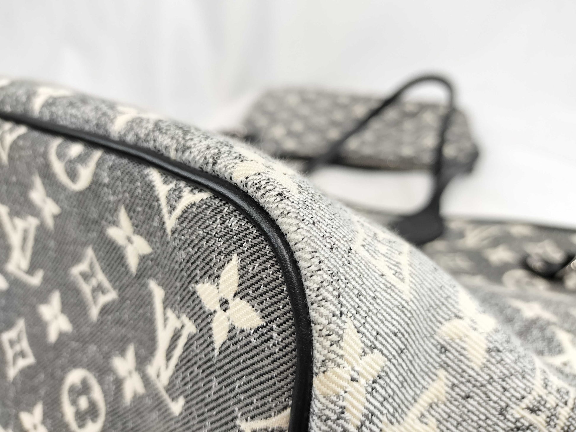 LOUIS VUITTON RFID Unverifiable Serial Number Unverifiable M21465 Jacquard Neverfull MM Tote Bag