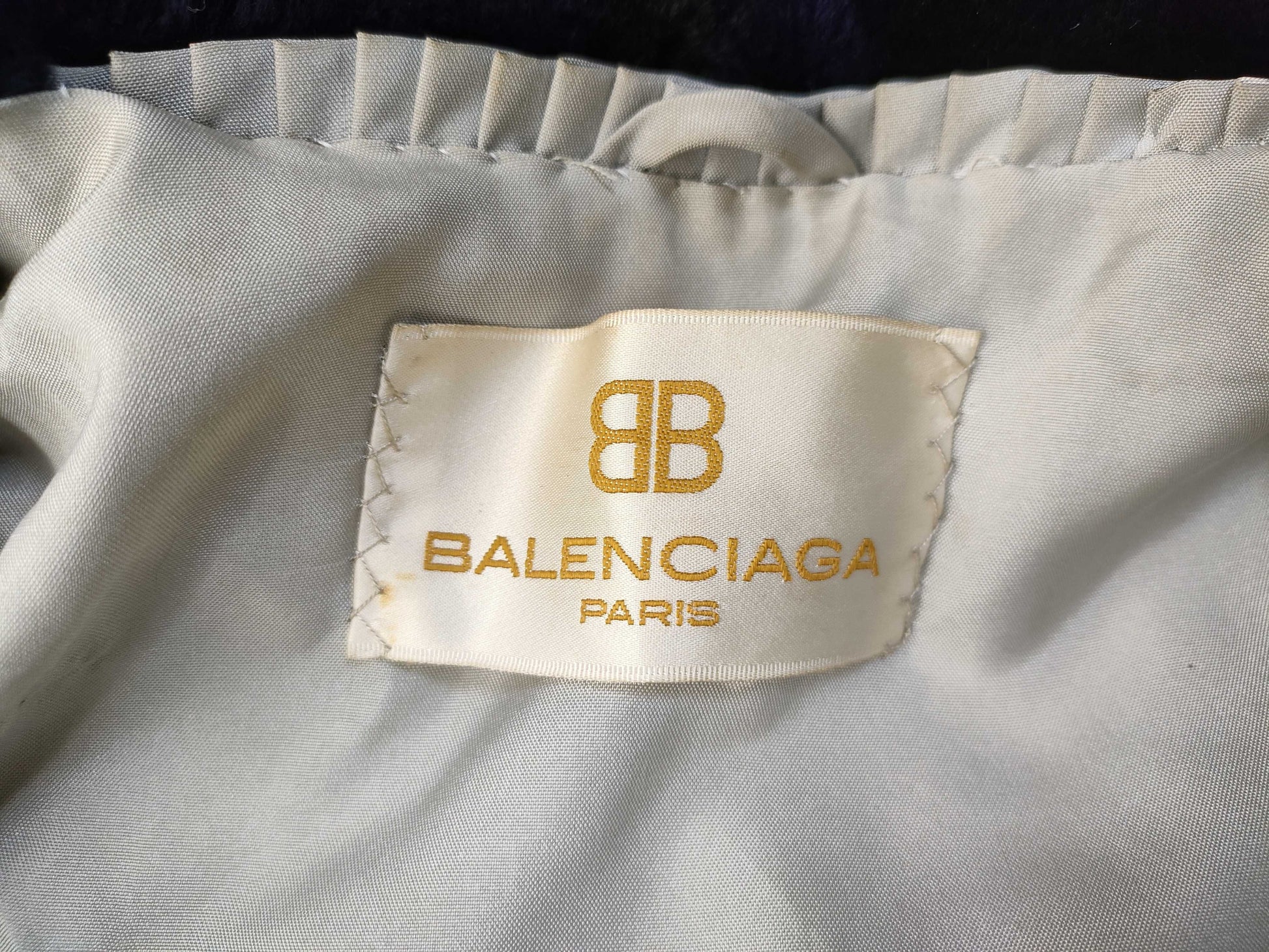 BALENCIAGA BALENCIAGA Balenciaga Sheared Mink Fur Coat