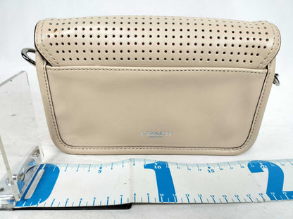 COACH Coach Turnlock Leather Shoulder Bag