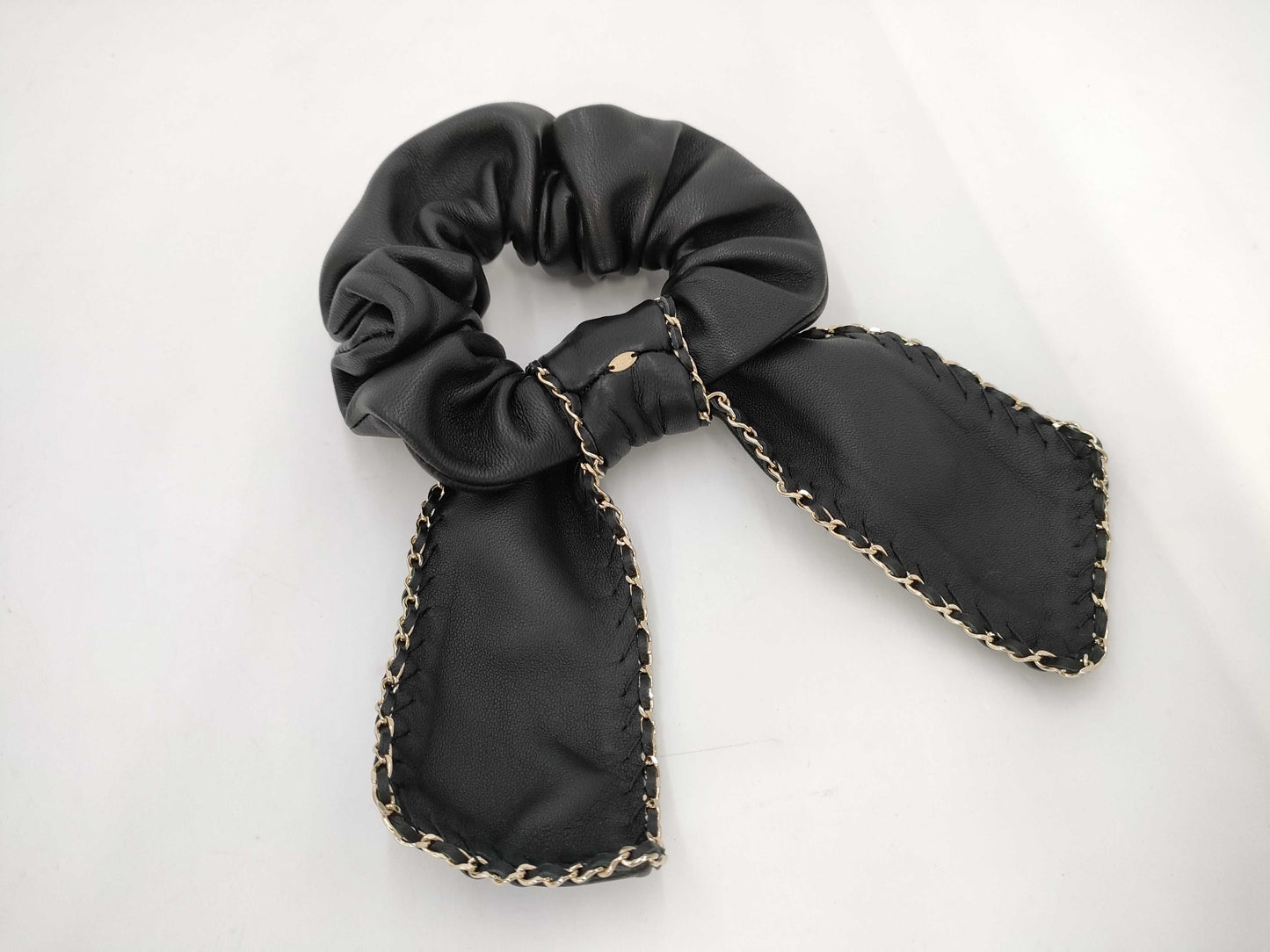 CHANEL Coco Mark Scrunchie Lambskin Other Accessories