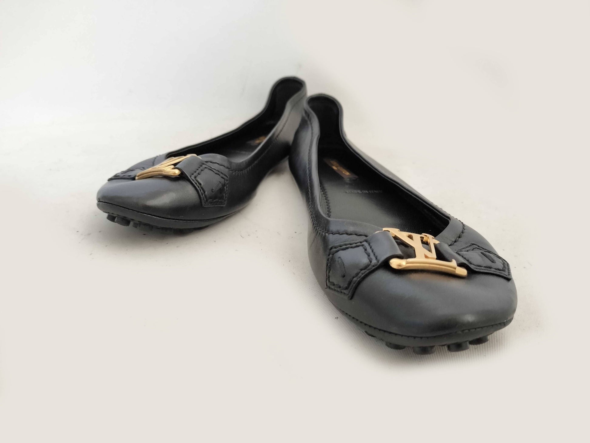 LOUIS VUITTON FA0190 Louis Vuitton Women's Shoes Size 35.5 Black with Dust Bag Other Shoes