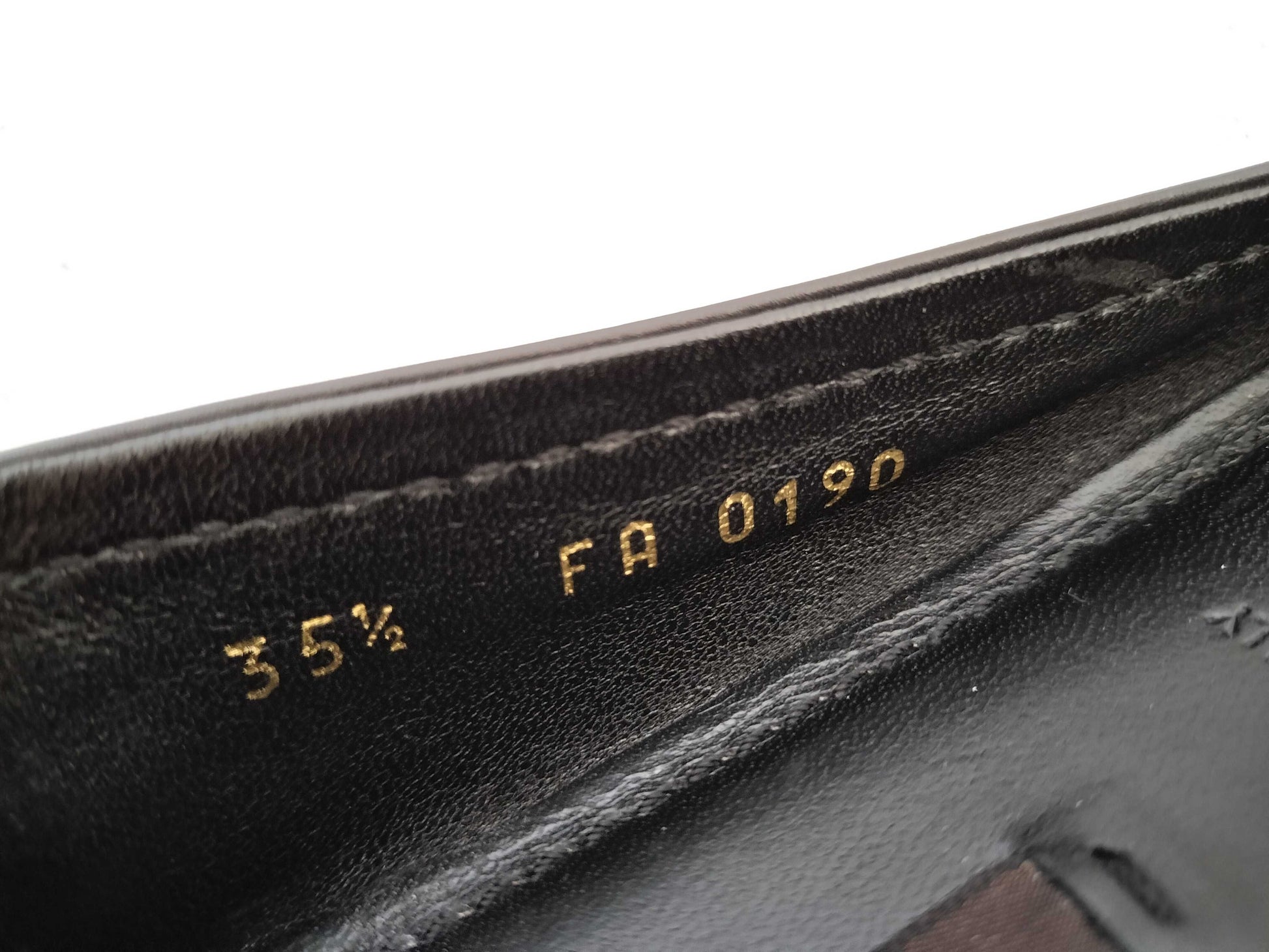 LOUIS VUITTON FA0190 Louis Vuitton Women's Shoes Size 35.5 Black with Dust Bag Other Shoes