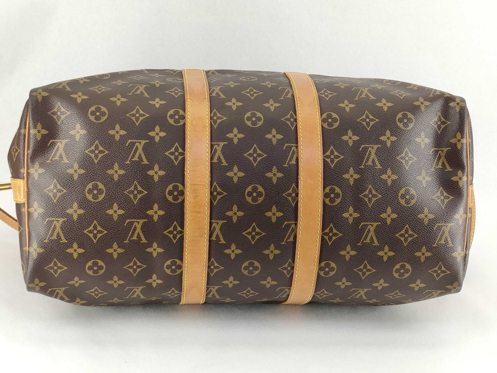 LOUIS VUITTON [Serial Number] RFID Unverifiable Monogram LOUIS VUITTON M41428 Monogram M41418 Keepall Bandouliere 45 Boston Bag