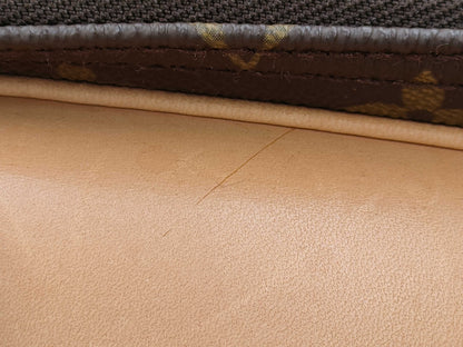 LOUIS VUITTON Monogram M41392 Alize de Poche Boston Bag 