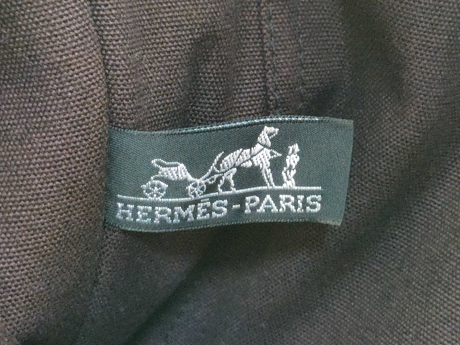 HERMES HERMES Foule Tote Bicolor Pouch Set Bag
