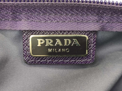 PRADA PRADA Navy Nylon Pouch Pouch