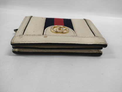 GUCCI Ophidia GG Marmont Folding Wallet