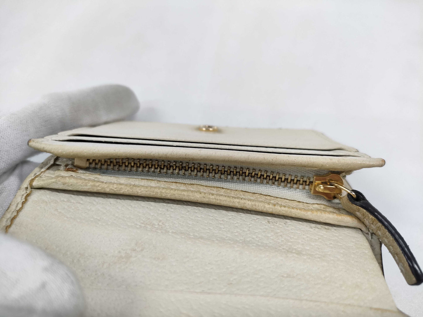 GUCCI Ophidia GG Marmont Folding Wallet