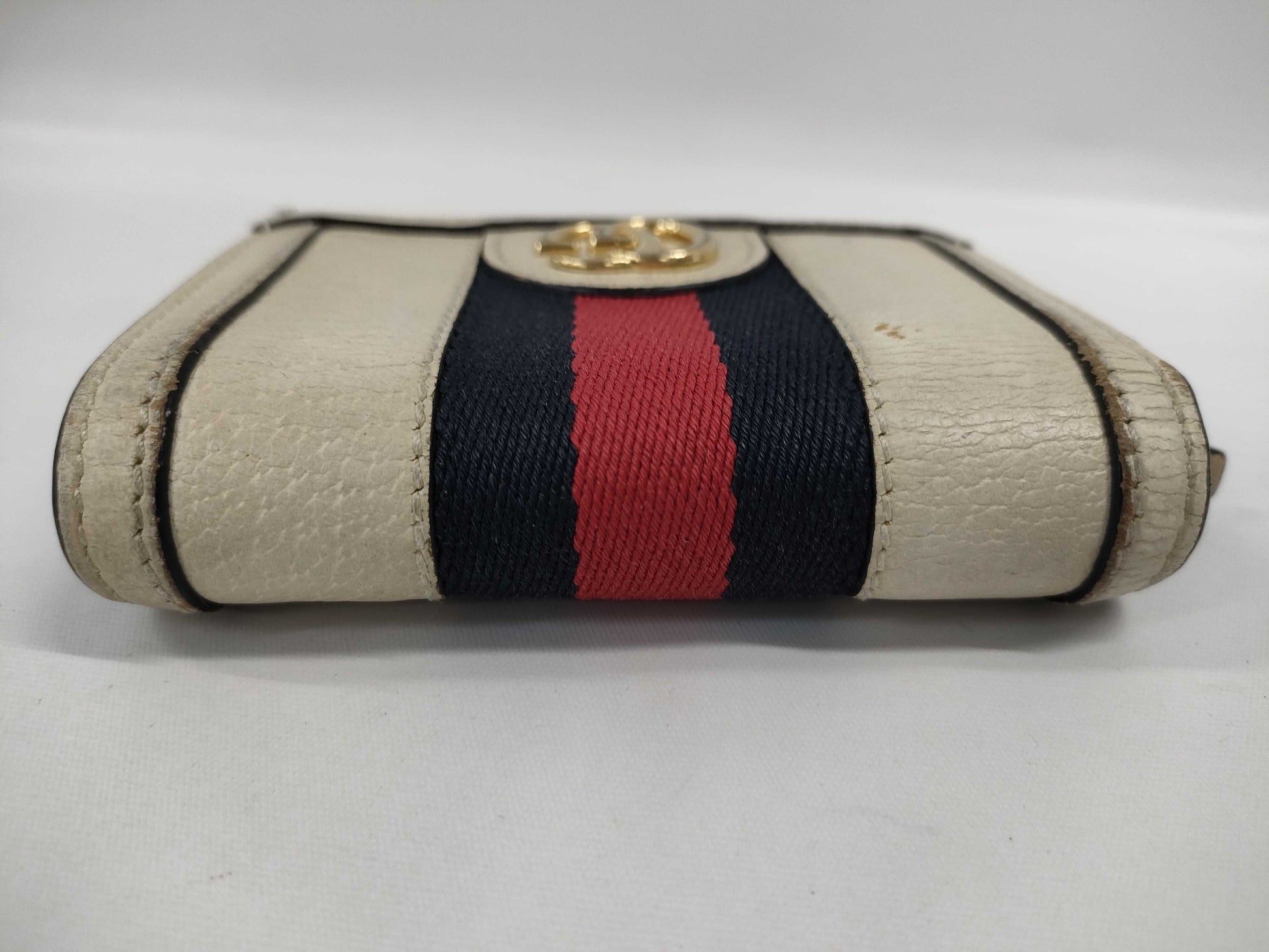 GUCCI Ophidia GG Marmont Folding Wallet