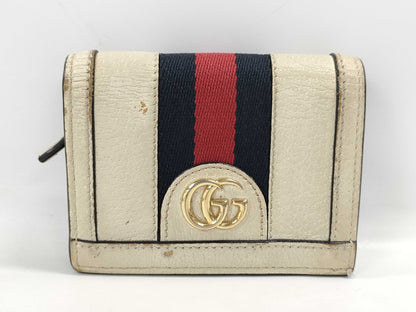 GUCCI Ophidia GG Marmont Folding Wallet