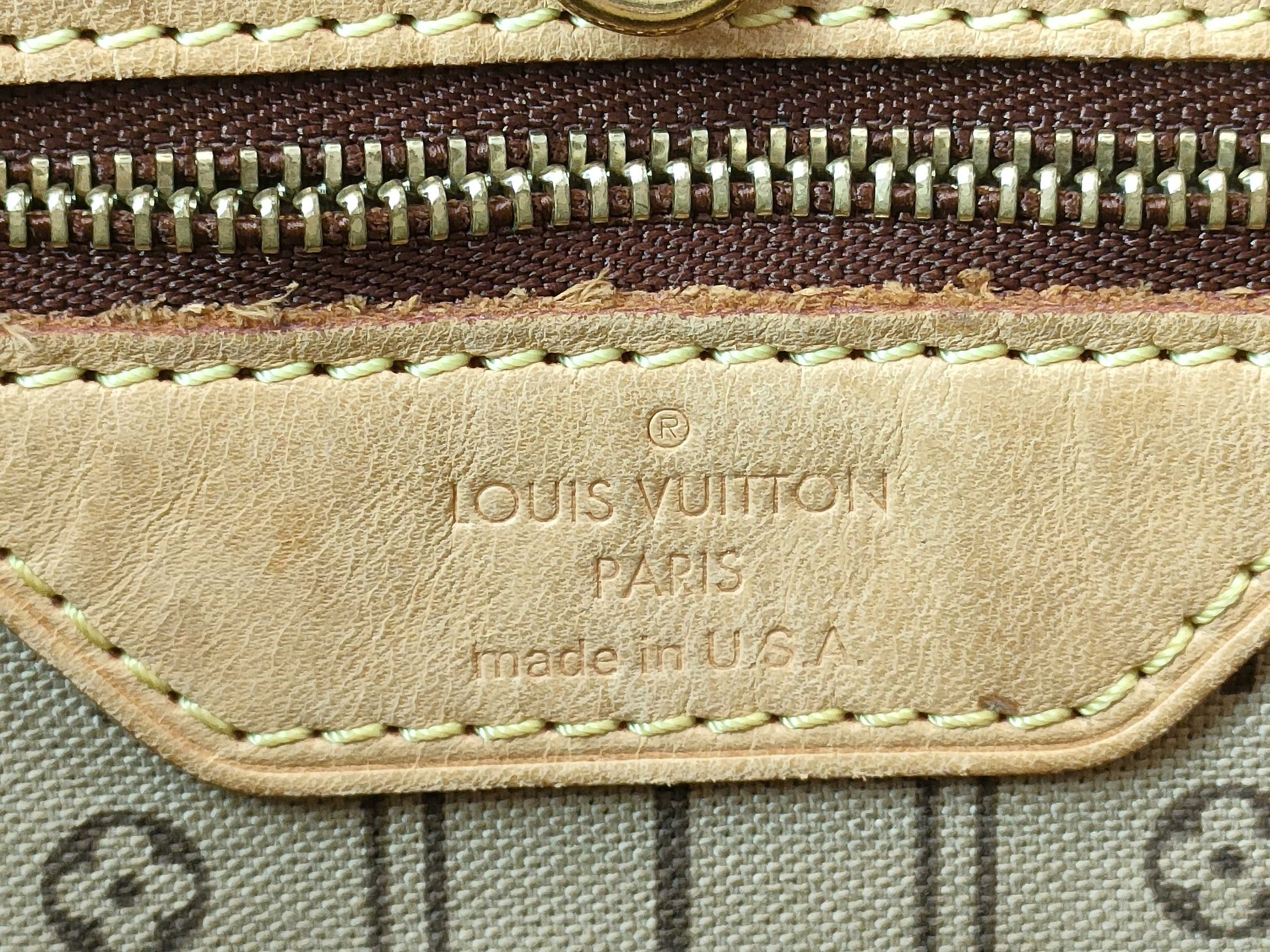 LOUIS VUITTON RFID verification failed SD2057 Monogram Louis Vuitton Neverfull Monogram Tote Bag