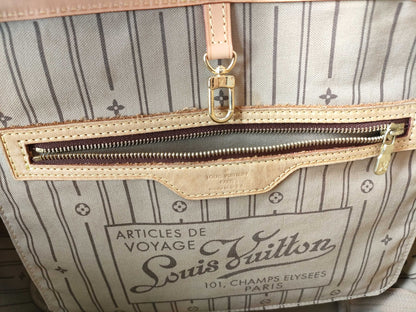 LOUIS VUITTON RFID verification failed SD2057 Monogram Louis Vuitton Neverfull Monogram Tote Bag