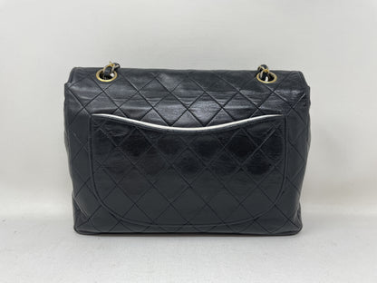 CHANEL Mini Matelasse Shoulder Bag, Lambskin, Two-Tone, with Seal