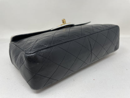 CHANEL Mini Matelasse Shoulder Bag, Lambskin, Two-Tone, with Seal