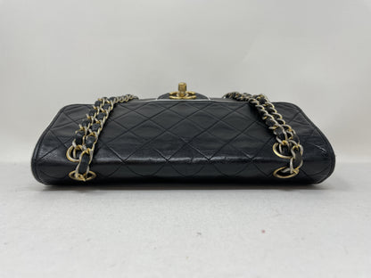 CHANEL Mini Matelasse Shoulder Bag, Lambskin, Two-Tone, with Seal