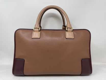 LOEWE Amazona Anagram Two-Tone Handbag
