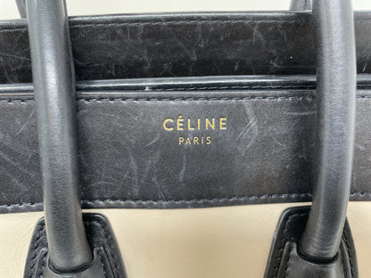 CELINE Micro Shopper Luggage Handbag