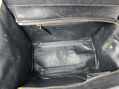 CELINE Micro Shopper Luggage Handbag