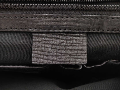 BALLY Leather Business Bag with Lock