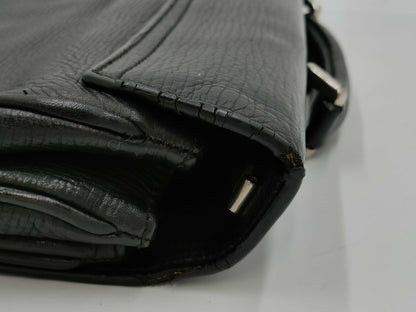 BALLY Leather Business Bag with Lock