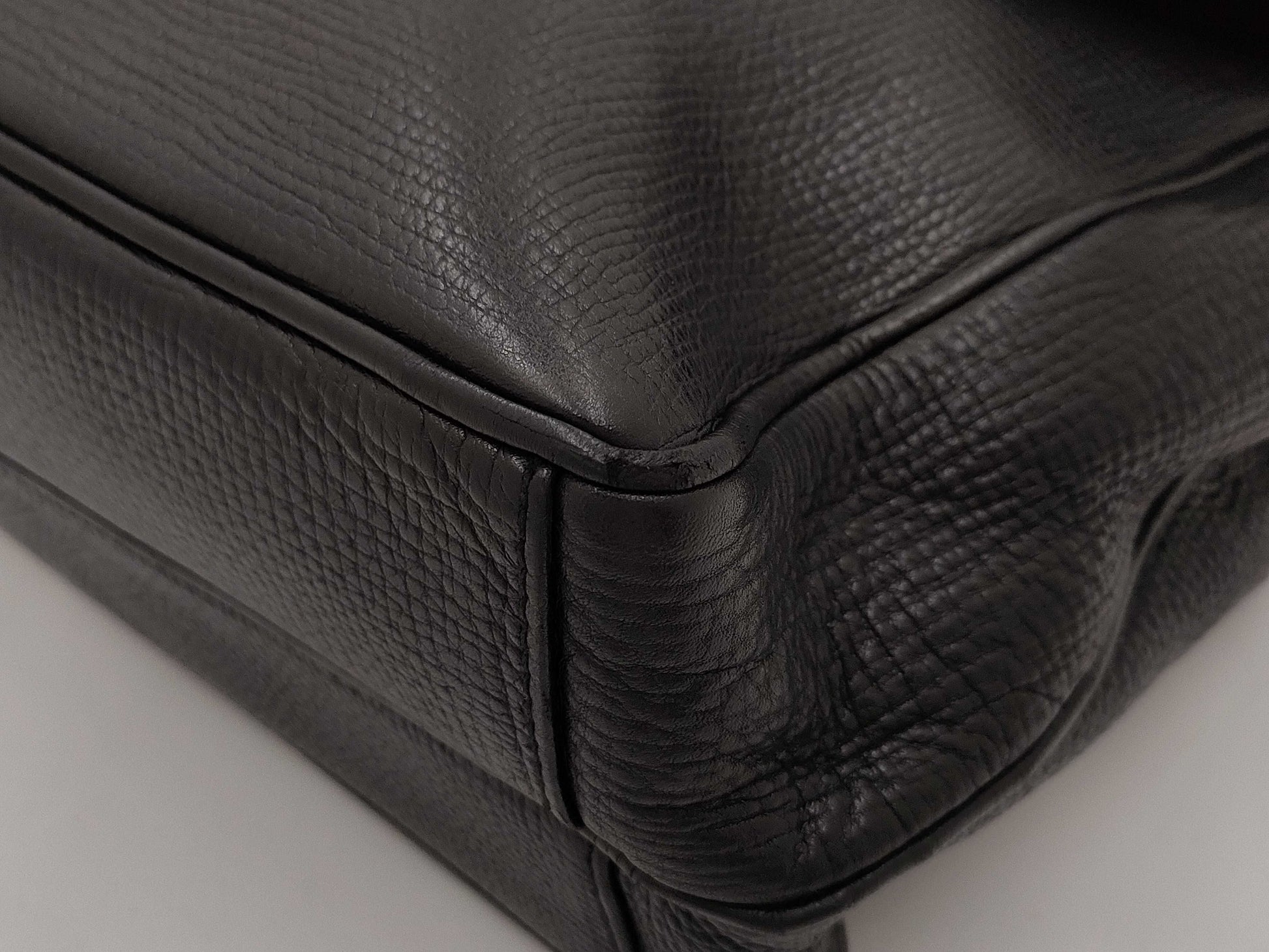 BALLY Leather Business Bag with Lock