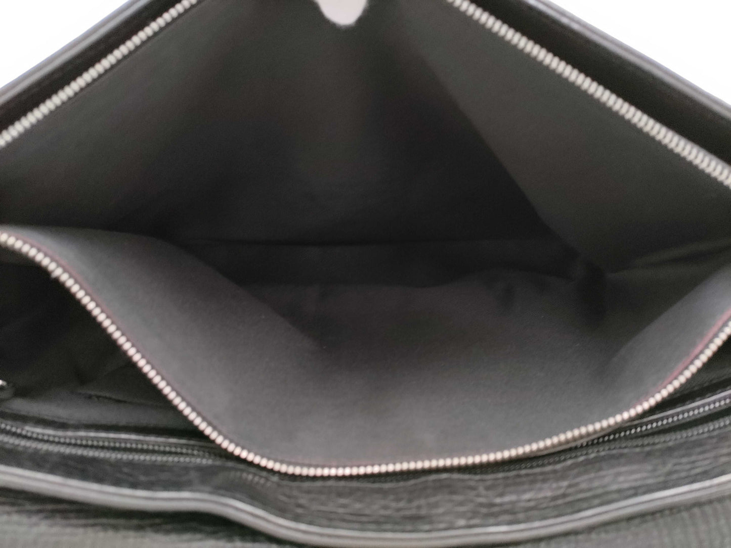 BALLY Leather Business Bag with Lock