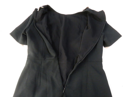FENDI FENDI Dress Mink Heart Black Dress