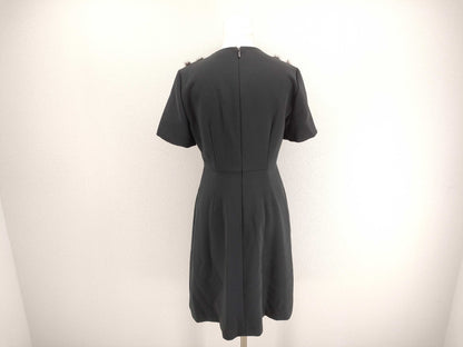 FENDI FENDI Dress Mink Heart Black Dress