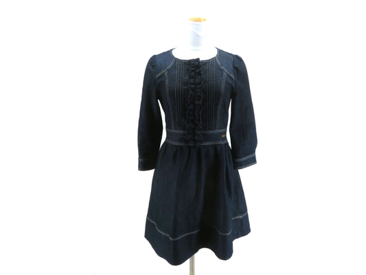 BURBERRY Denim Check Dress