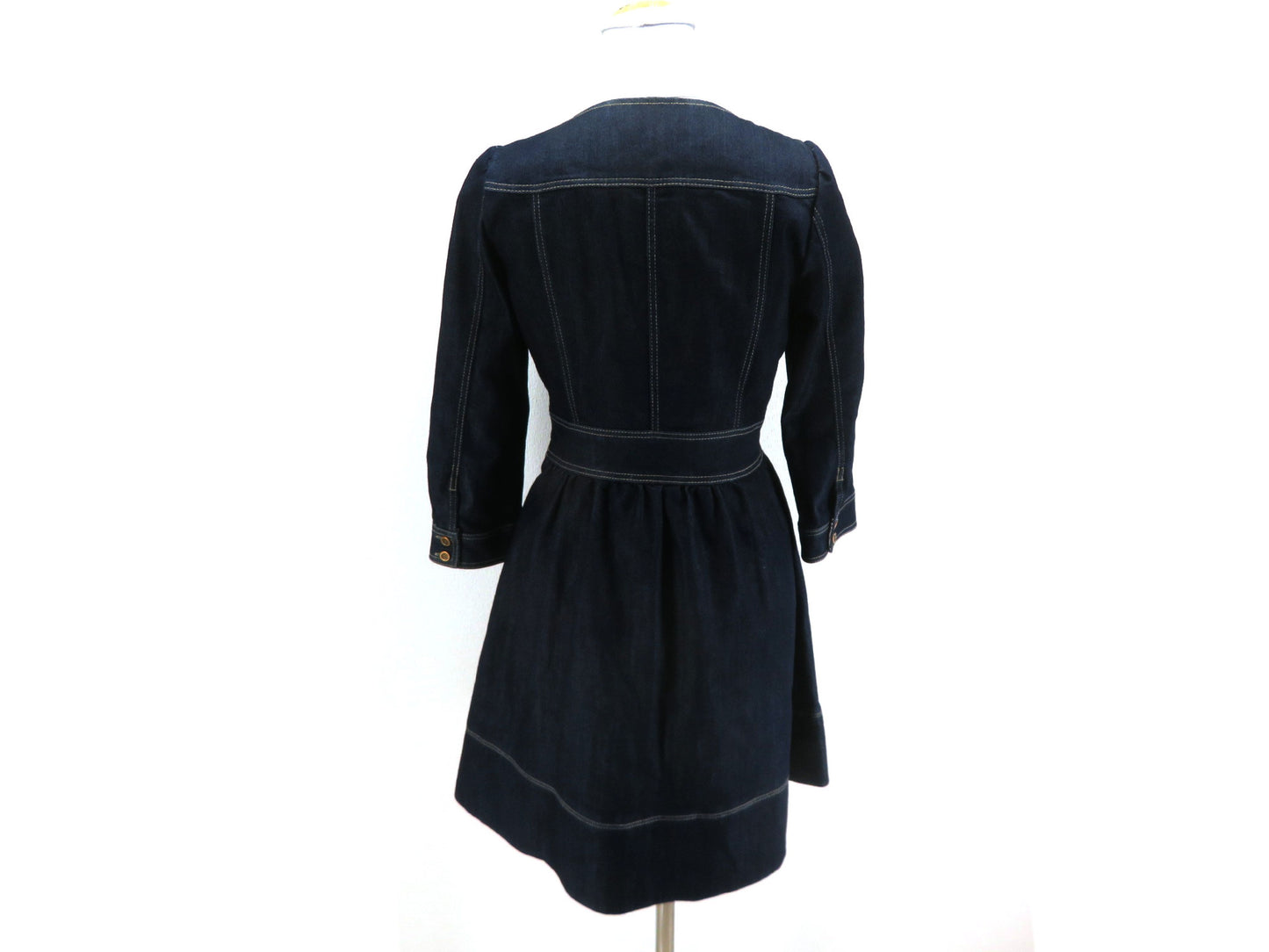 BURBERRY Denim Check Dress