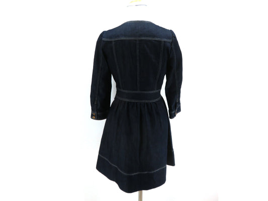 BURBERRY Denim Check Dress