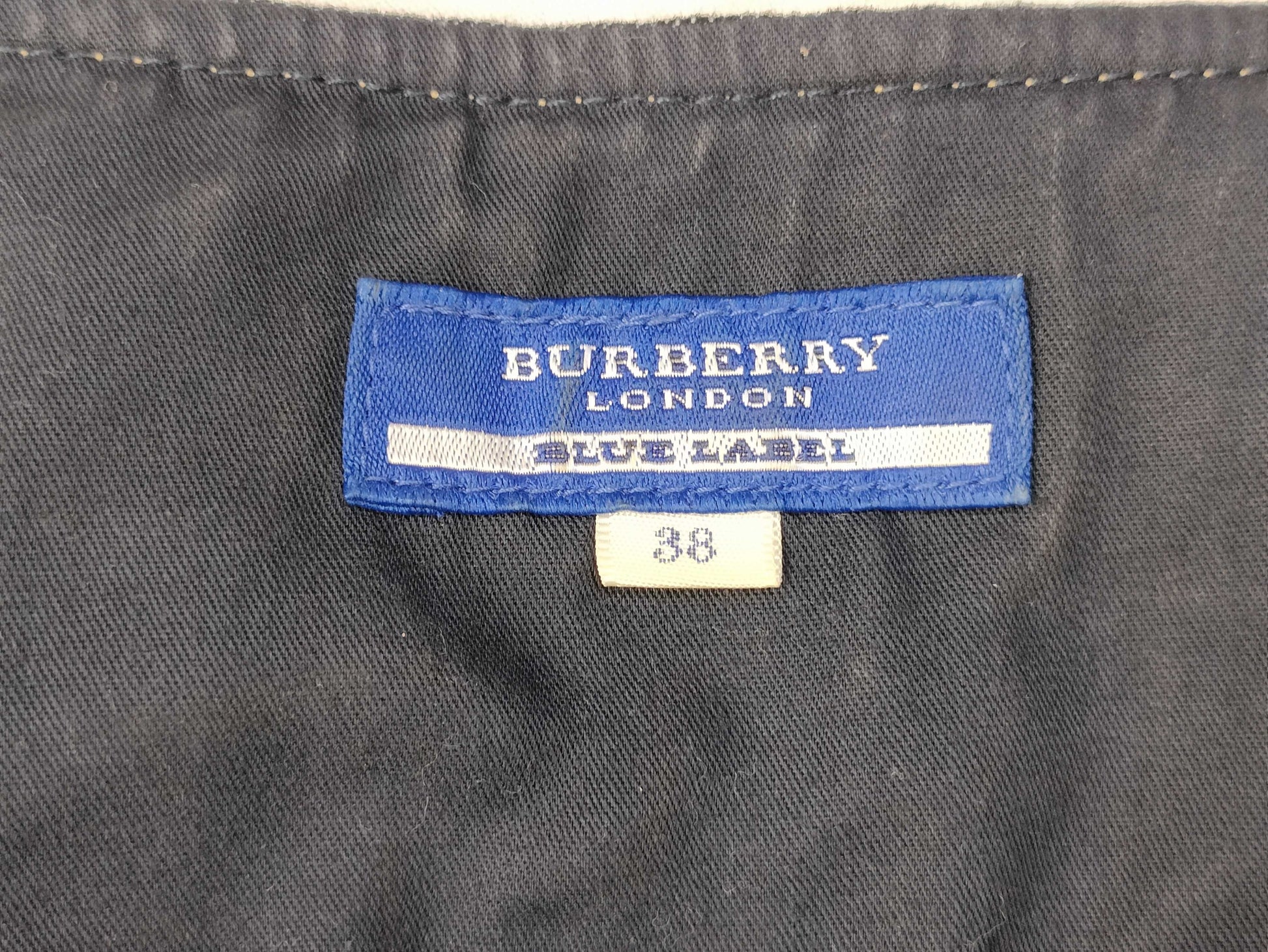 BURBERRY Denim Check Dress