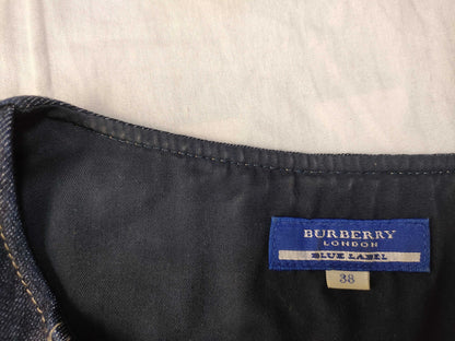 BURBERRY Denim Check Dress