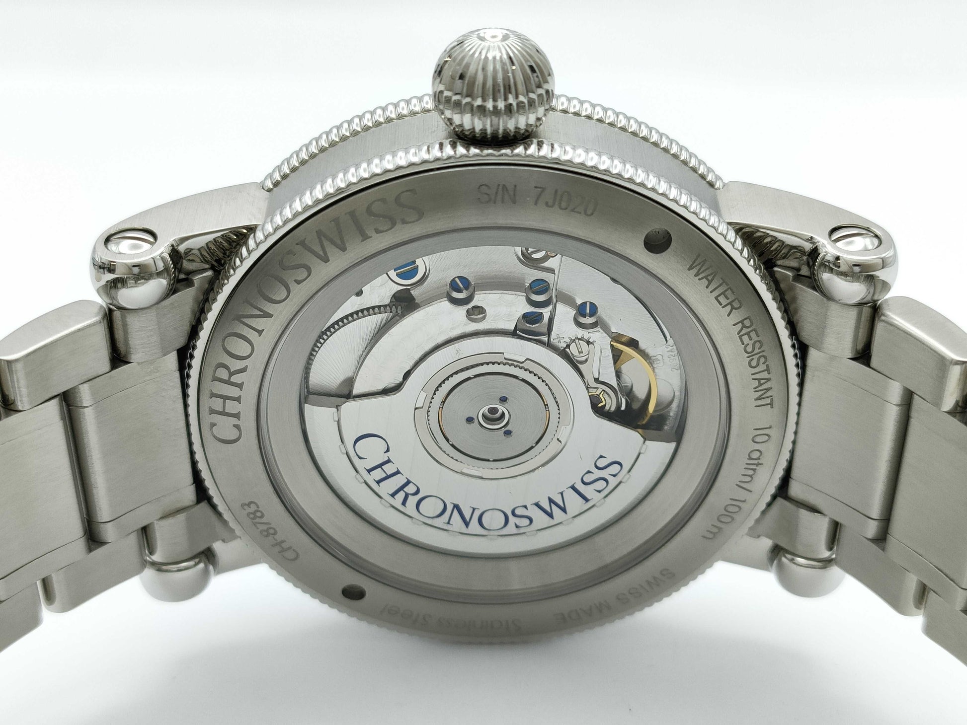 Chronoswiss Les Secs Classic CH-8783-BL/SO 7J020 Automatic Men's Watch