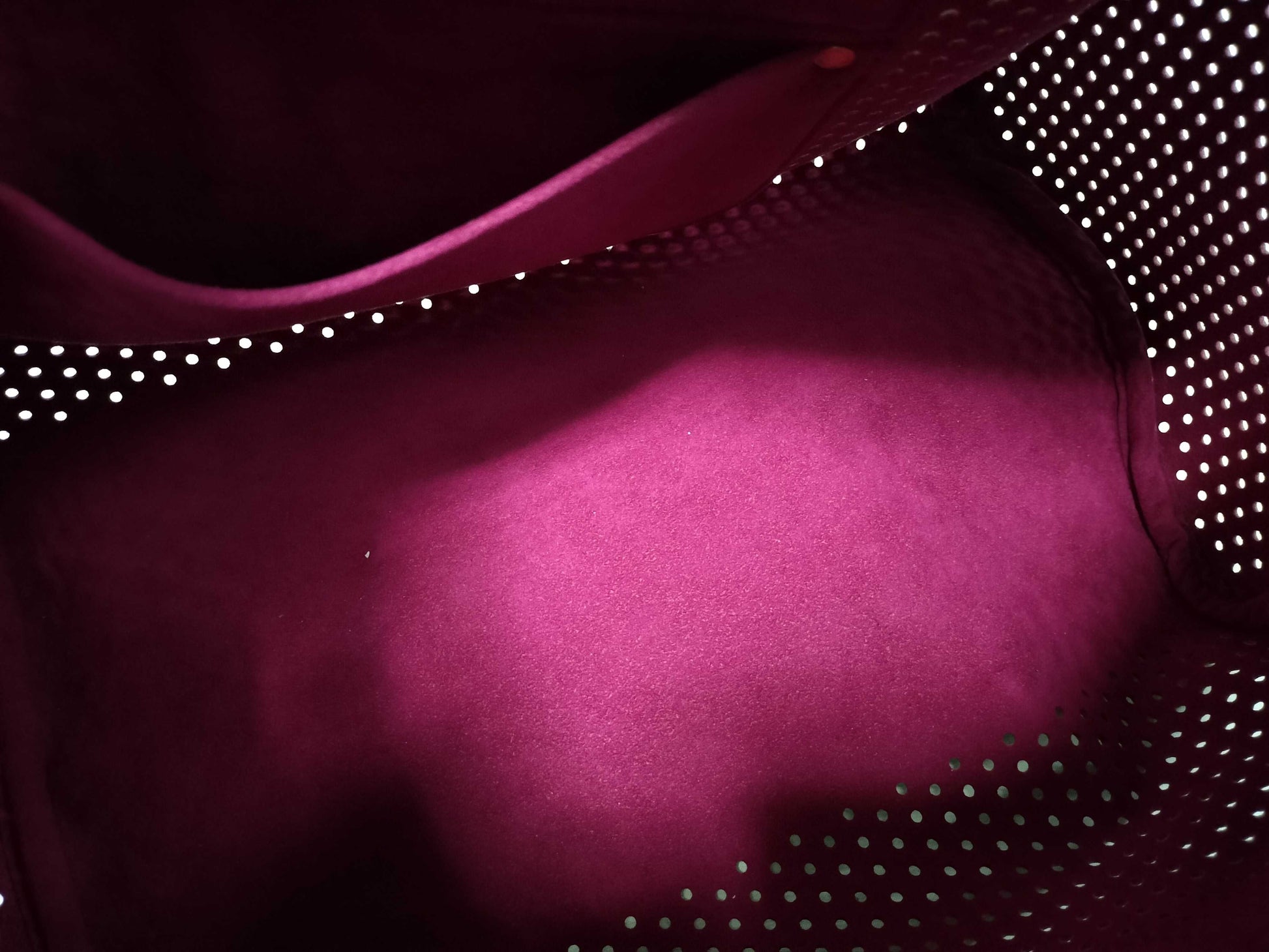 LOUIS VUITTON RFID Unverifiable MB0046 Monogram LVM95180 PerfoSpeedy 30 Fuchsia Handbag