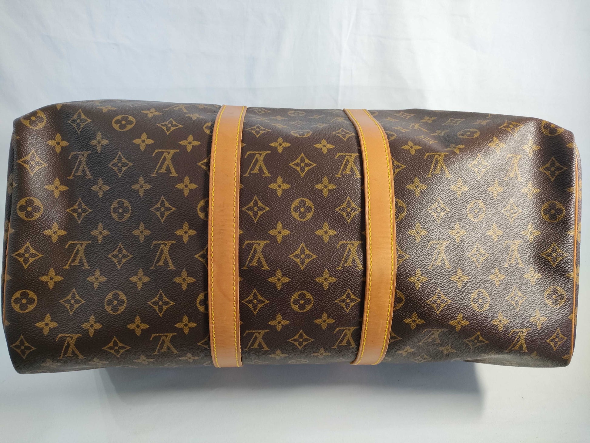 LOUIS VUITTON RFID verification failed. FC893 Monogram Keepall 50 Monogram Boston Bag M41426