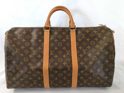 LOUIS VUITTON RFID verification failed. FC893 Monogram Keepall 50 Monogram Boston Bag M41426