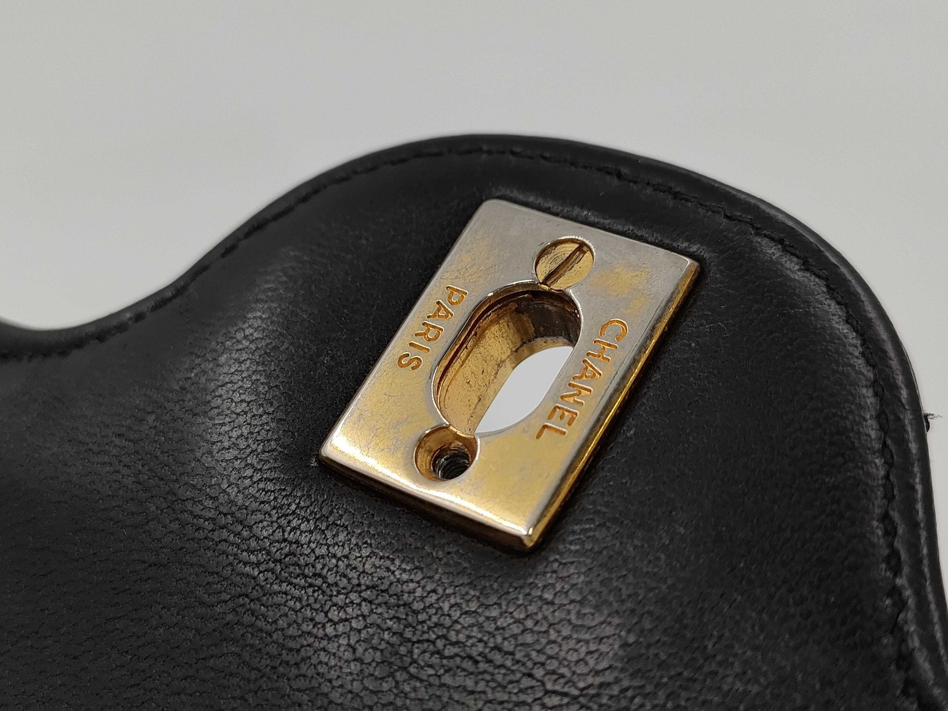CHANEL Matelasse 23 Double Flap Lambskin Chain Shoulder Bag 