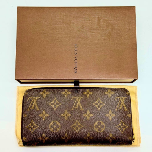 LOUIS VUITTON Monogram Zippy Wallet Long Wallet CA4100 Wallet