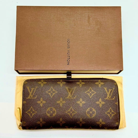 LOUIS VUITTON Monogram Zippy Wallet Long Wallet CA4100 Wallet