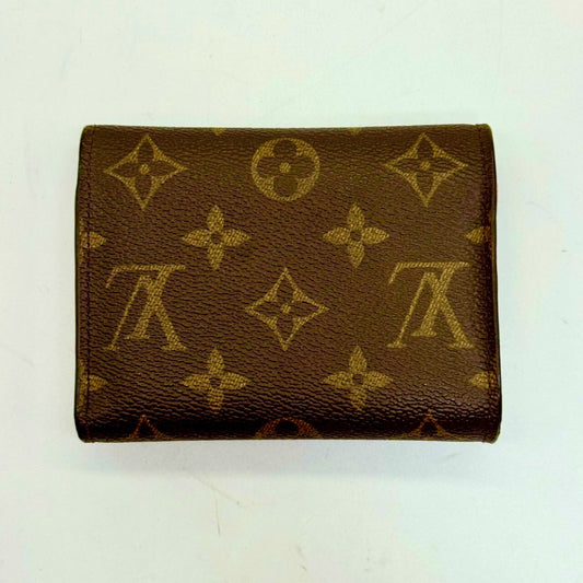 LOUIS VUITTON Monogram Victorine Tri-fold Wallet with Pink Interior SP4197 Wallet