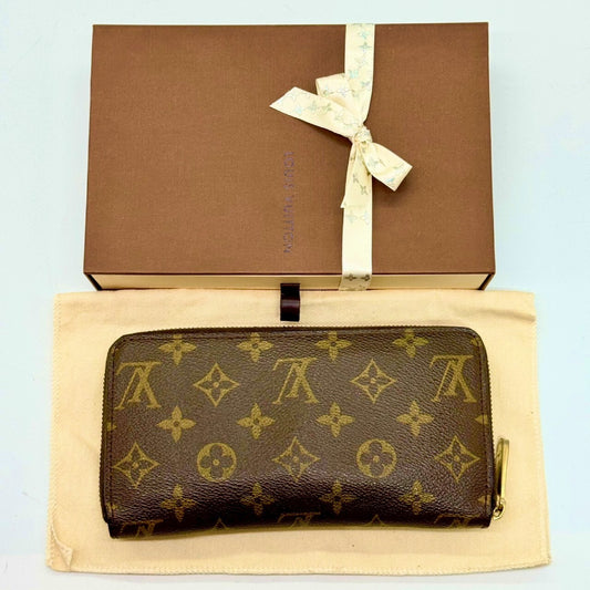 LOUIS VUITTON Monogram Zippy Wallet Long Wallet CA0058 Wallet