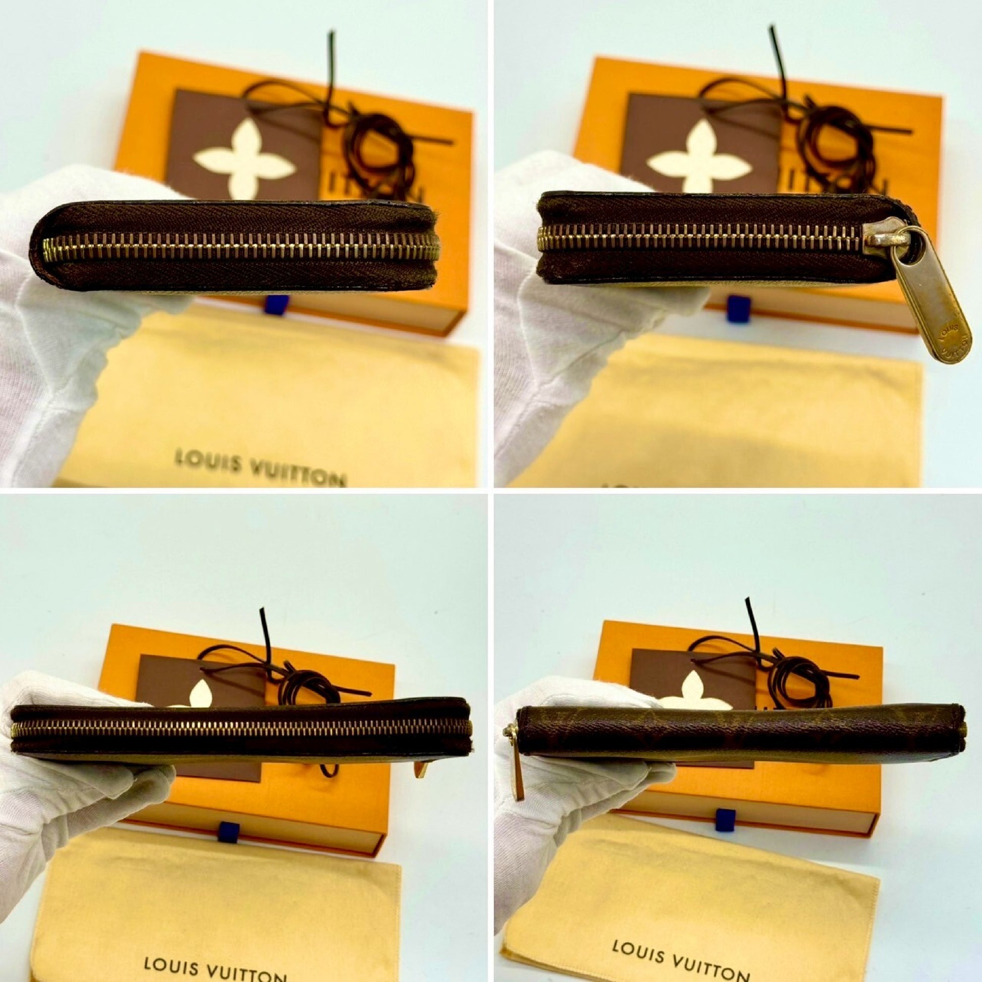 LOUIS VUITTON Monogram Zippy Wallet Long Wallet CA2141 Wallet