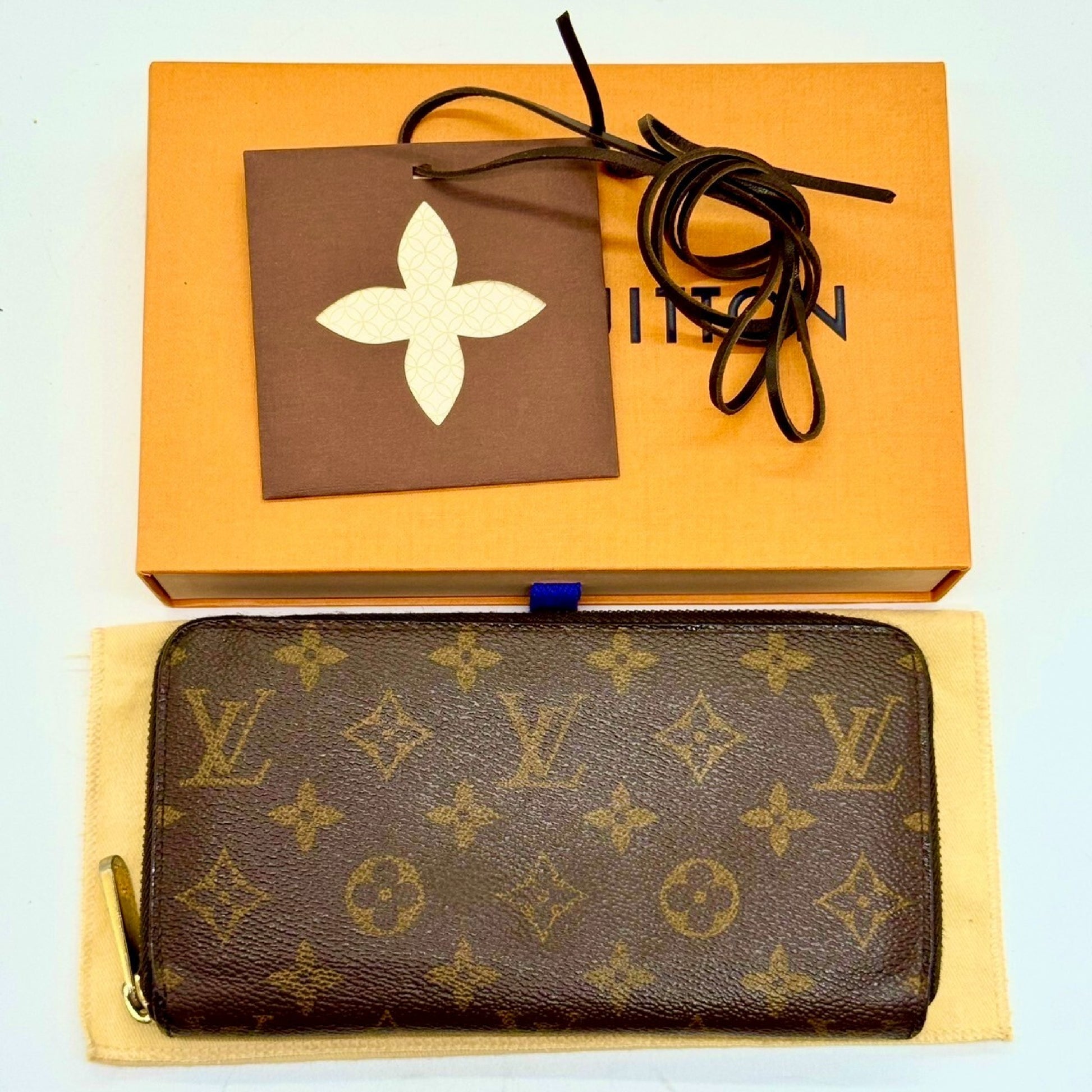 LOUIS VUITTON Monogram Zippy Wallet Long Wallet CA2141 Wallet