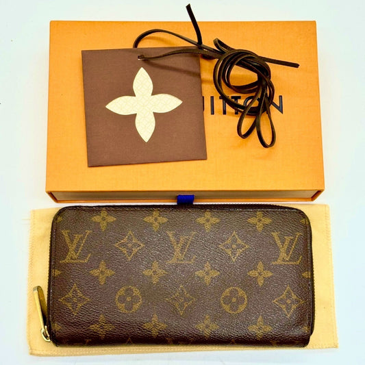 LOUIS VUITTON Monogram Zippy Wallet Long Wallet CA2141 Wallet