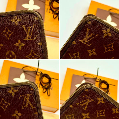 LOUIS VUITTON Monogram Zippy Wallet Long Wallet CA2141 Wallet