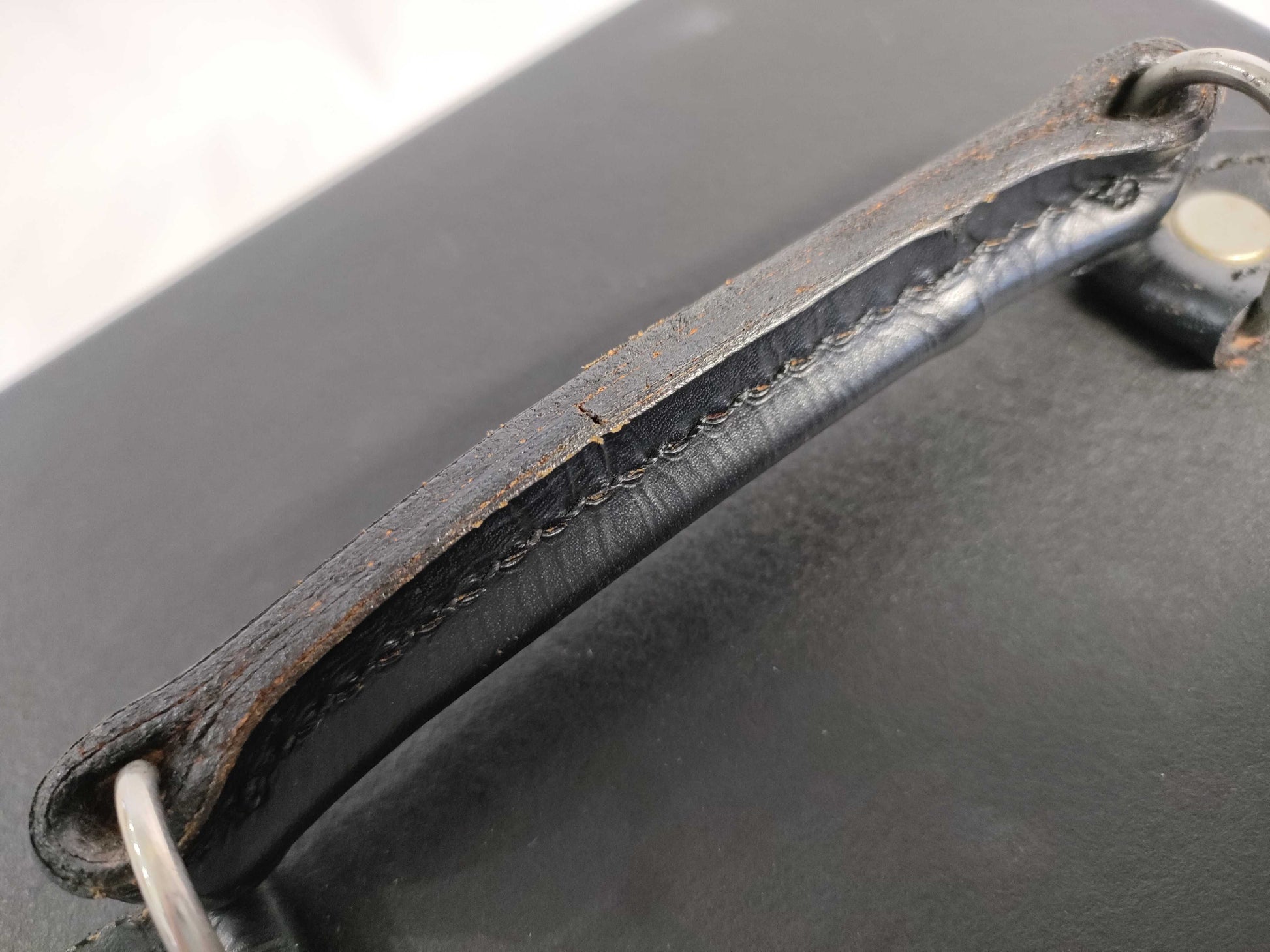Globe-Trotter Vulcan Fiber Vanity Bag Handbag
