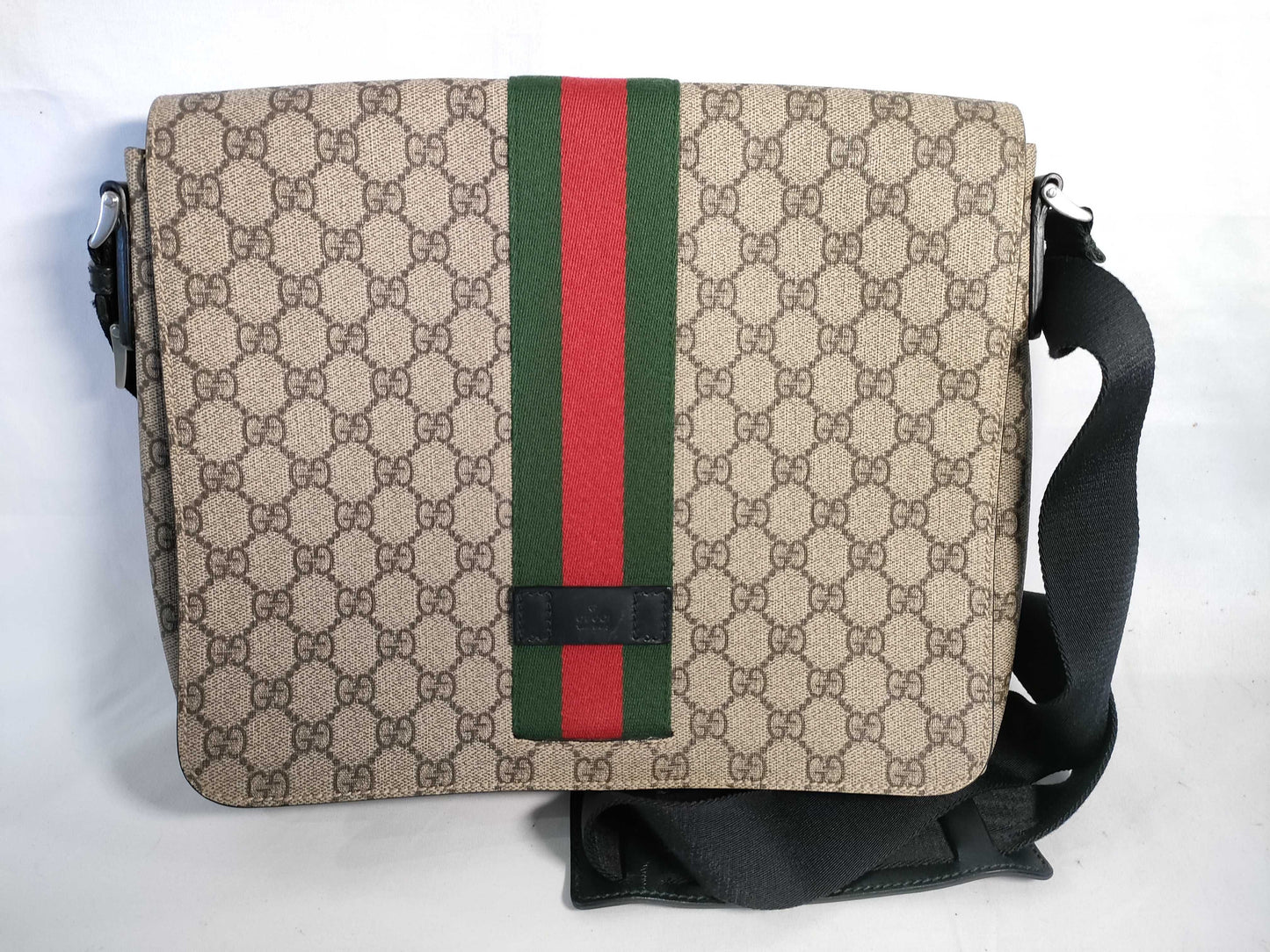 GUCCI GG Supreme Gucci 475432 GG Supreme Sherry Shoulder Bag